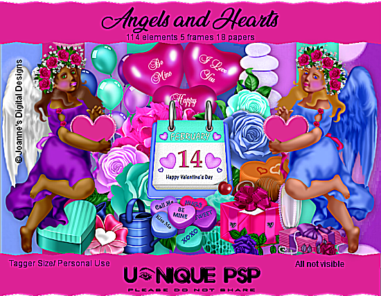 UP Angels and Hearts - Click Image to Close